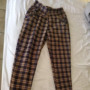 Plaid pants